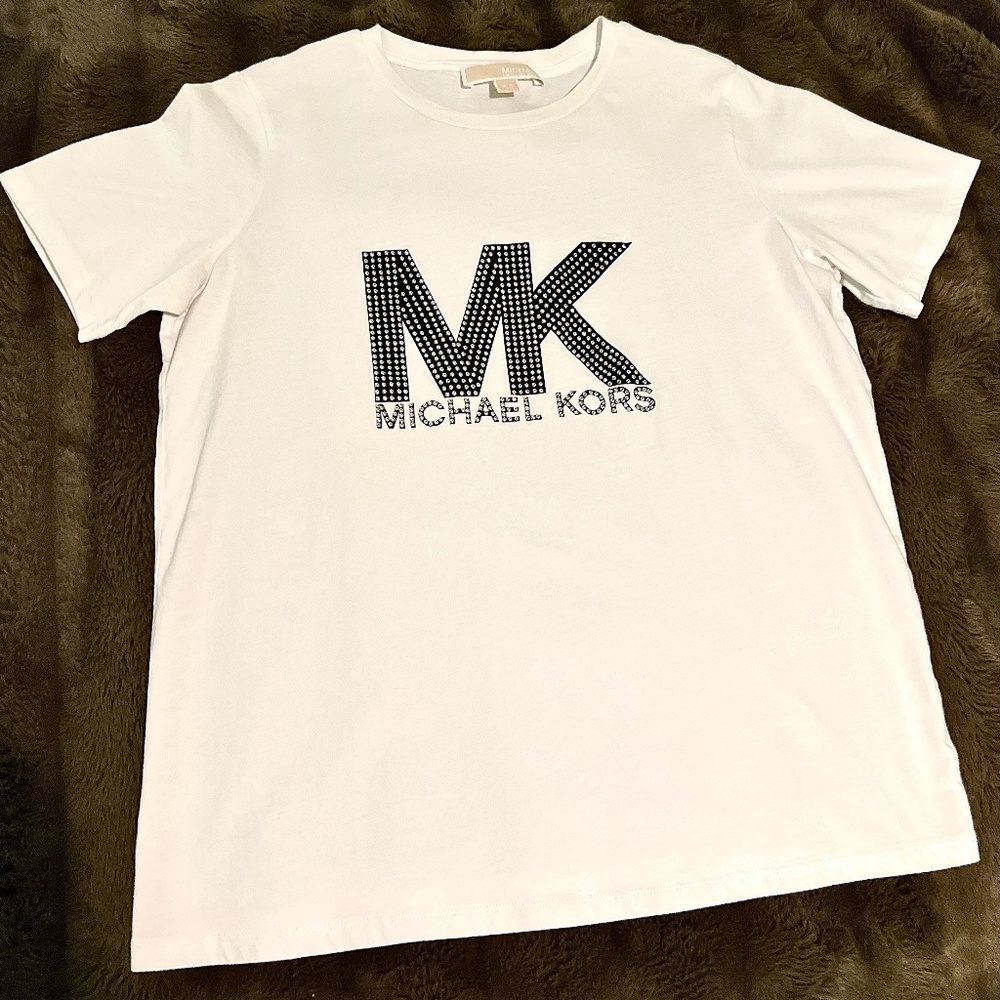 Michael Kors Short-Sleeve Crew-Neck T-Shirt